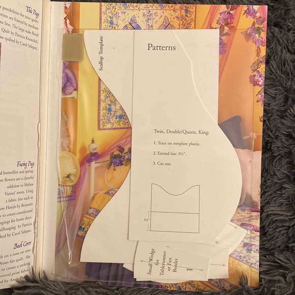 Fans & Flutterbys QUILT BOOK - Picture 11 of 13